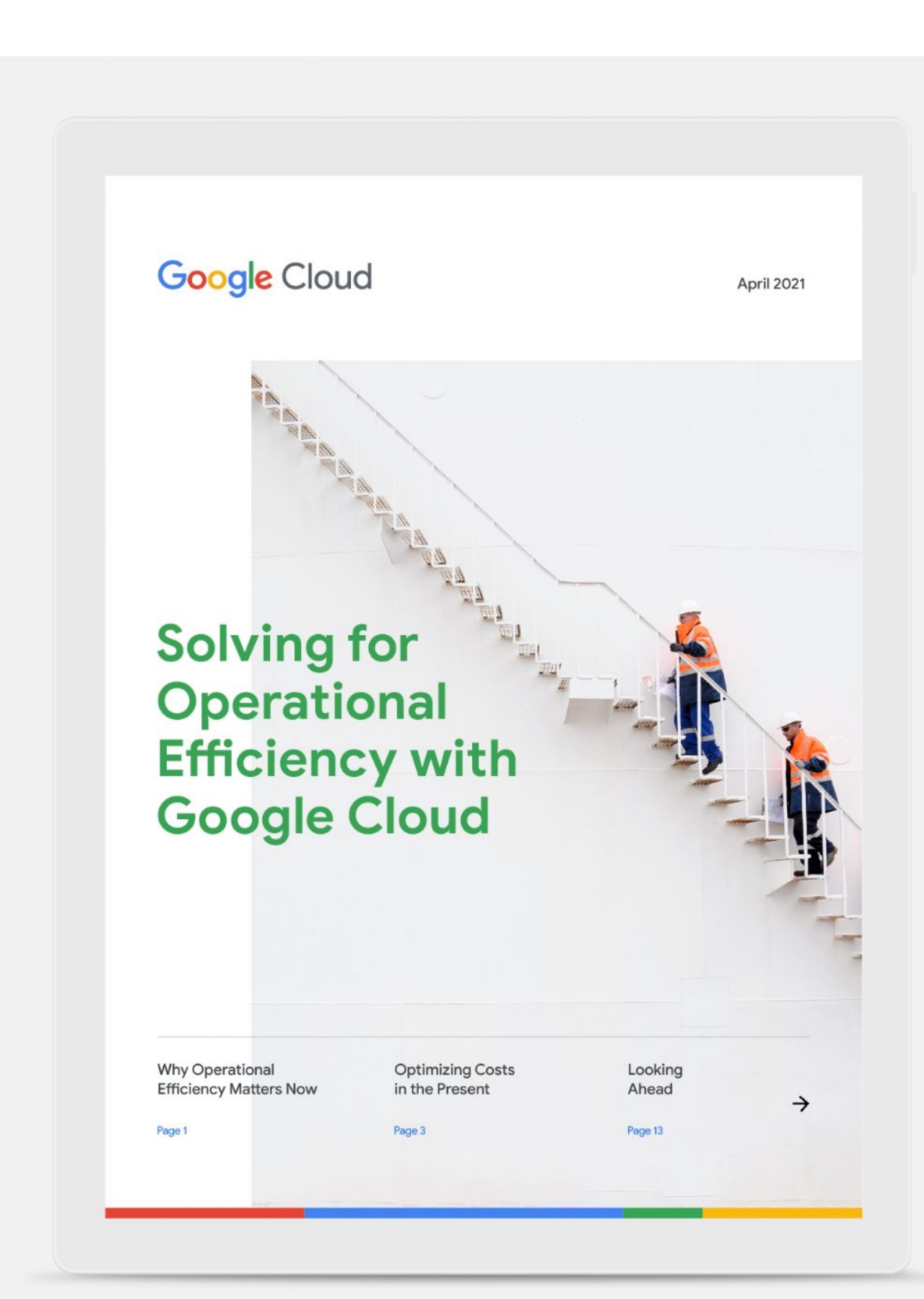 White paper cover