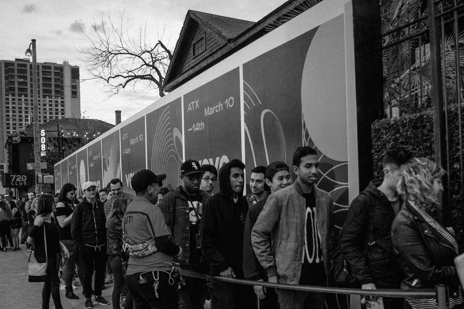 The line