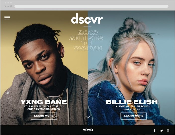 dscvr, 2018 Artists to Watch